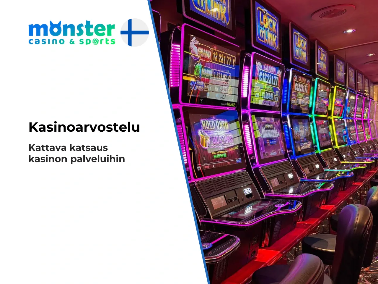 Monster Win Casino mitä kasino tarjoaa