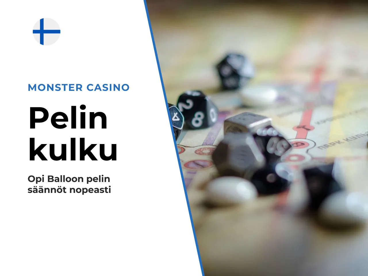 Miten pelikierros etenee Balloonissa. Kierros alkaa