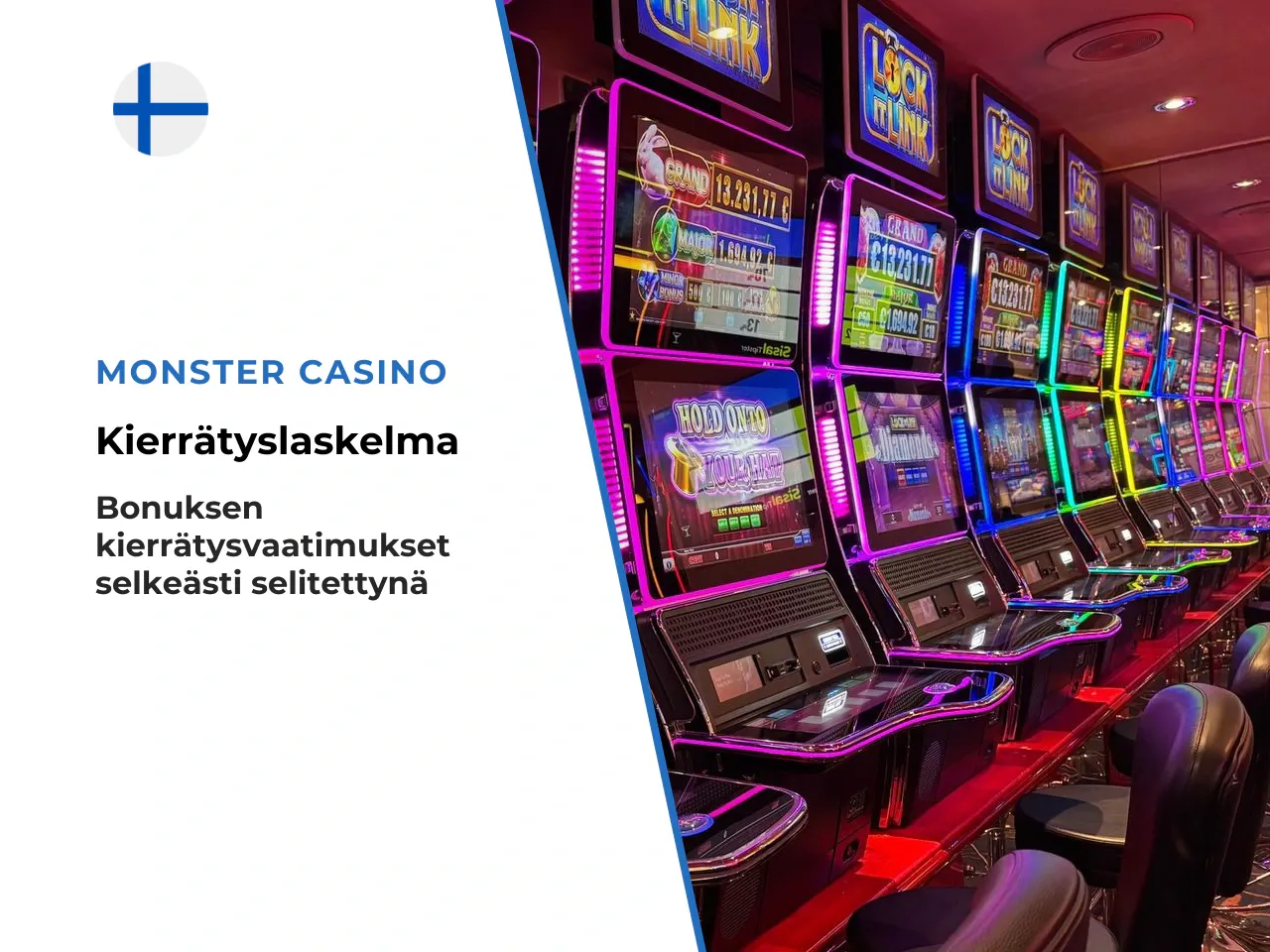 Esimerkkilaskelma kierrätyksestä. Otat vastaan 100 bonuksen