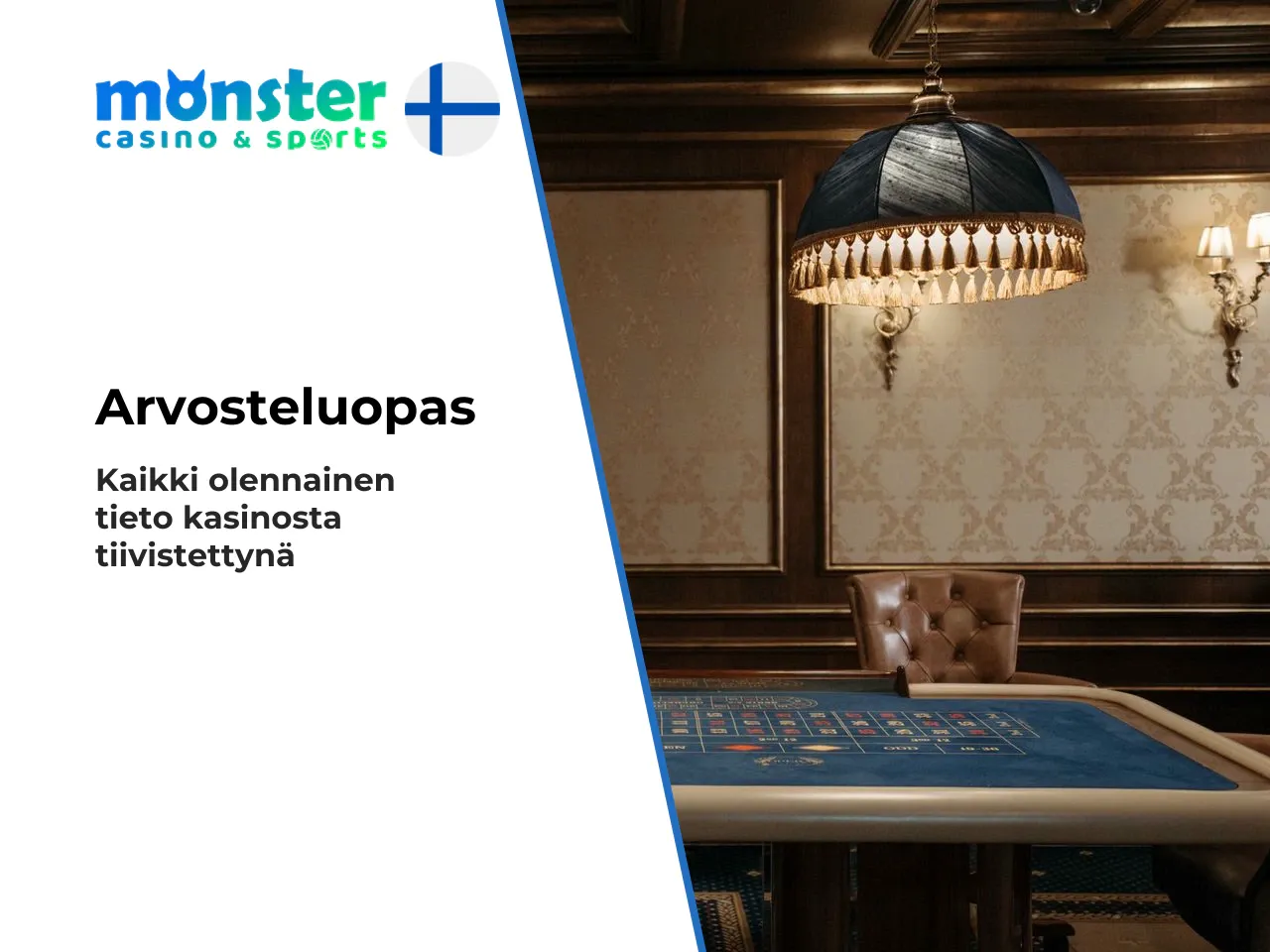 Mitä tietoja ajantasaisen Monster Casino Review