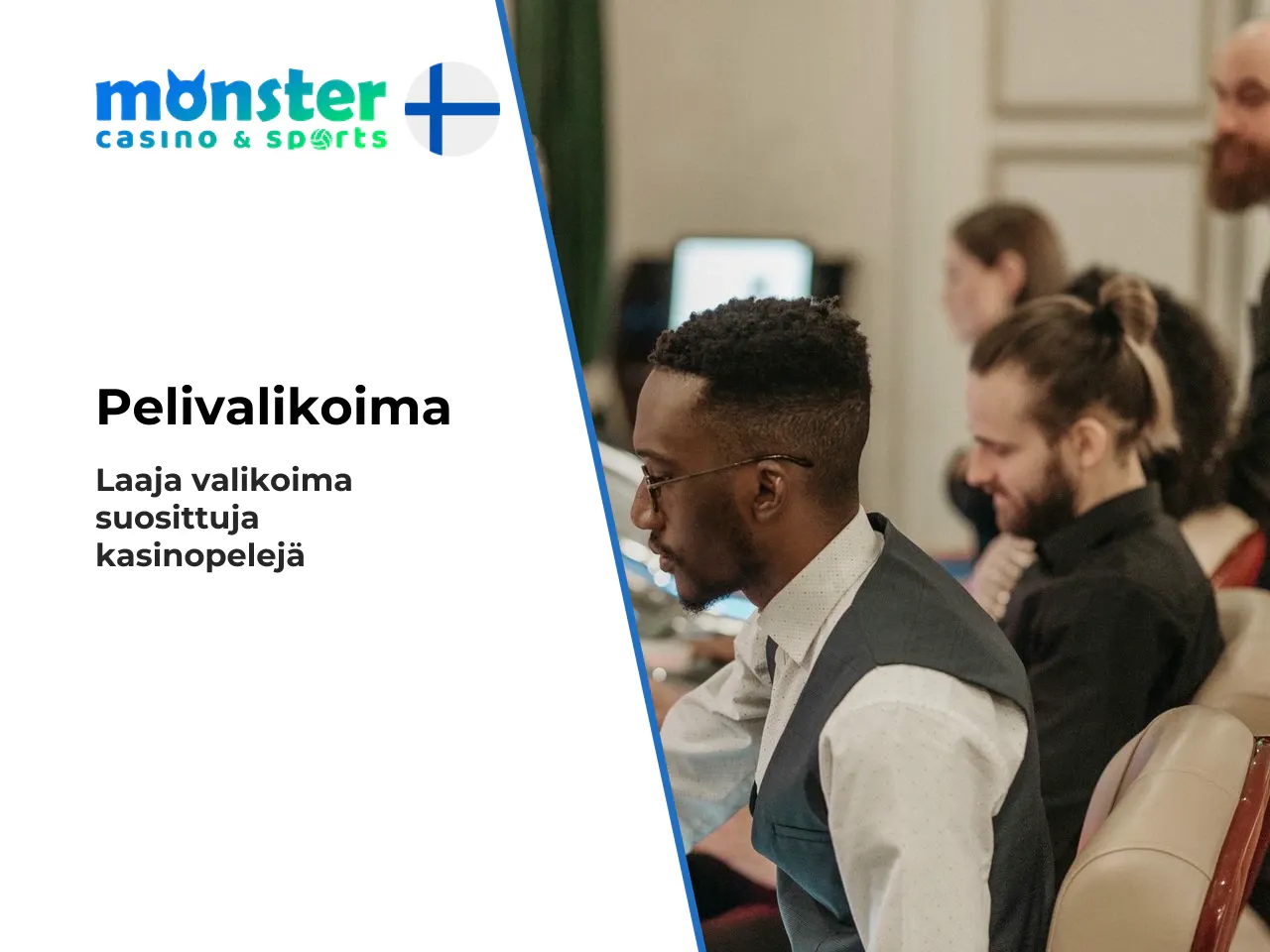 Mitä pelialueita Monster Win Casino tarjoaa