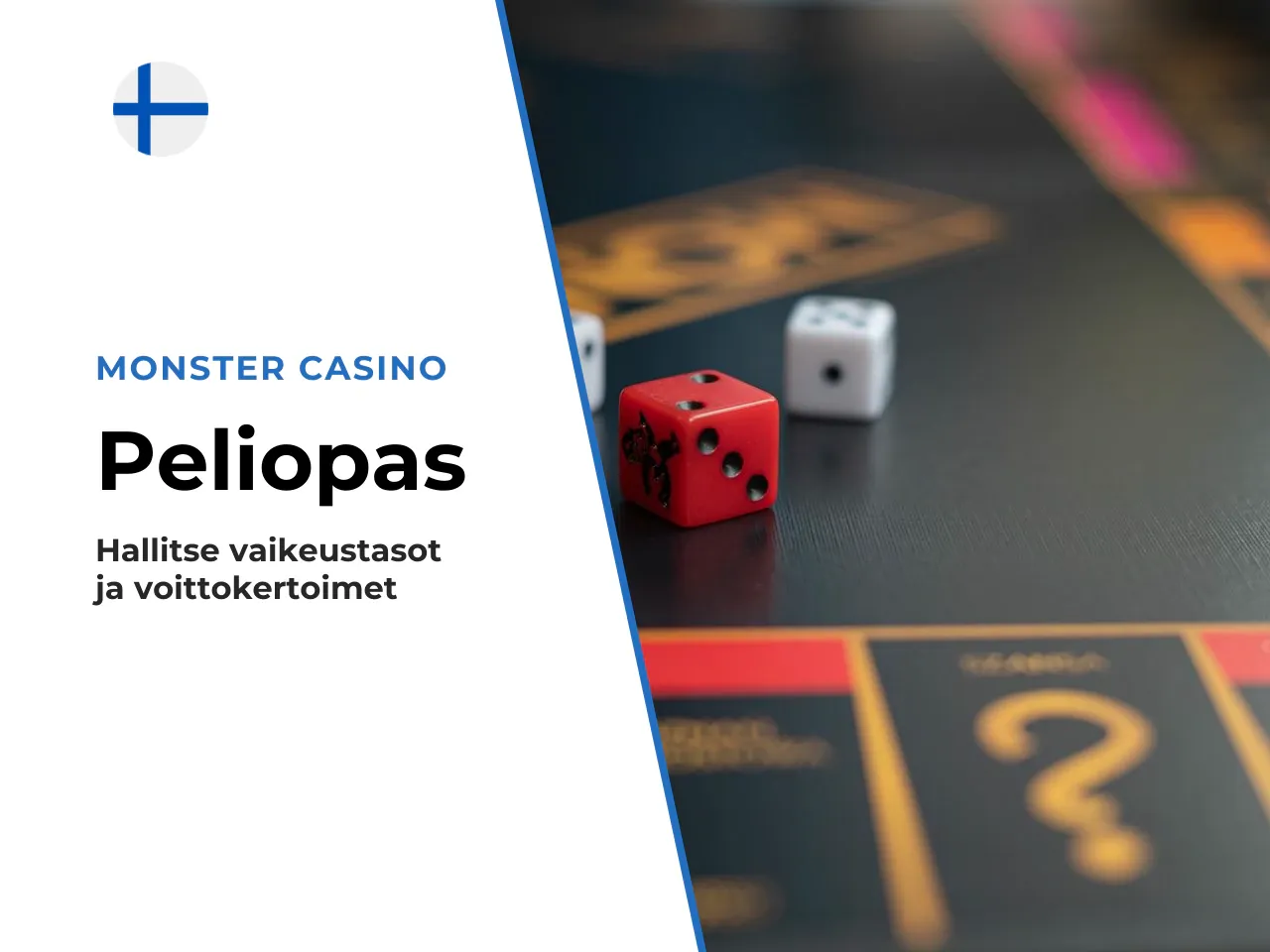 Huomio Korkeammalla vaikeustasolla epäonnistumisen todennäköisyys heti